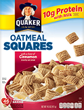 Oatmeal Squares Cinnamon Breakfast Cereal